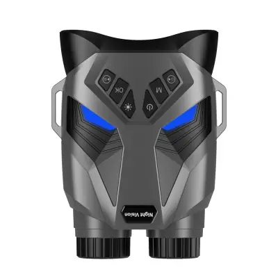 4K Digitalni Daljnogled za Nočno Opazovanje - Infrardeča Očala za Lov in Kampiranje Grey