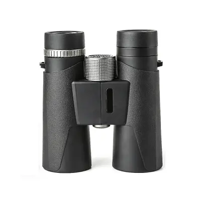 Visokoločnostni daljnogled 10x42 z nevtralnim srebrnim obročem za opazovanje