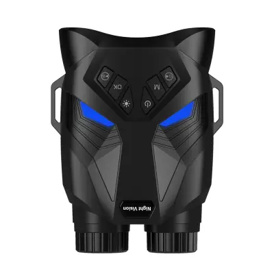 4K Digitalni Daljnogled za Nočno Opazovanje - Infrardeča Očala za Lov in Kampiranje Black