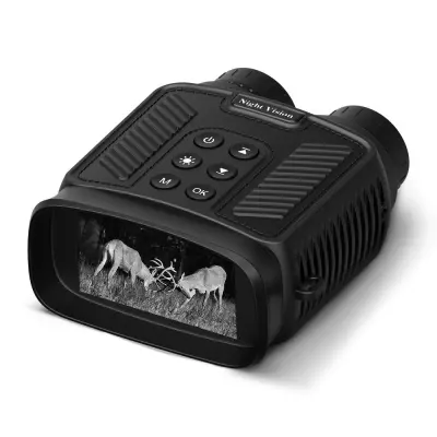 4K Nočni Daljnogled - Visoka Ločljivost Infrardeči Digitalni Teleskop Black