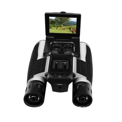 Digitalni daljnogled 12x32 z 2.5K videom, 48MP fotografijo, 8x zoom in IPS zaslonom