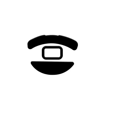 Nadomestne drsalke za miško PTFE Black Ice za Razer Viper V2 - 1 list