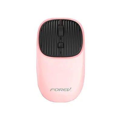 Ergonomska brezžična miška z možnostjo polnjenja - 2.4G, nastavljiv DPI Pink