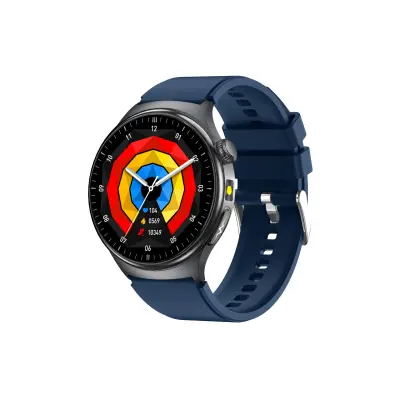 Pametna ura z zaslonom AMOLED, EKG, merjenjem srčnega utripa in kisika v krvi Blue