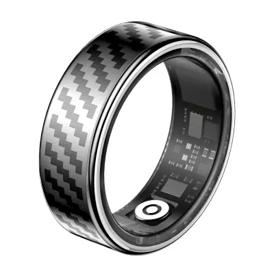 RWFIT Pametni prstan: 50M vodoodporen, srčni utrip, spanje, fitnes sledilnik Silver 9