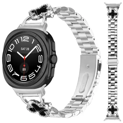 Zamenjava/združljivost – Clover Stainless Steel Watch Band Samsung Galaxy Watch7 47MM