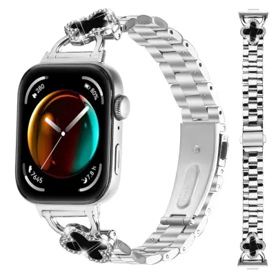 Eleganten pašček s triperesno deteljico za Huawei Fit 3/Fit 4/4 Pro