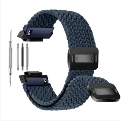 Nadomestni pleteni najlonski pašček, združljiv z G-SHOCK Casio GA2100/GA110 Blue