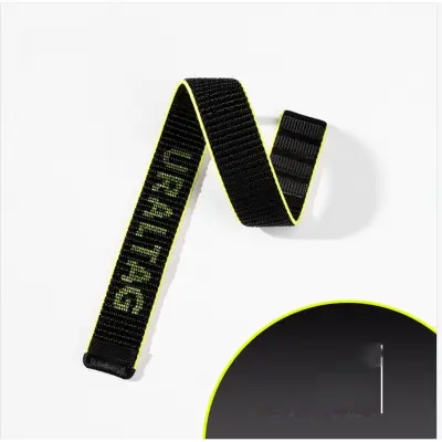 Zamenjava/združljiv del – Črno-zelen najlonski pašček za Garmin 255/265/965/Fenix 8