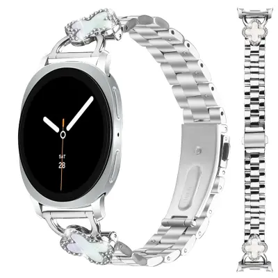 Nadomestni/združljiv del – Clover nerjaveče jeklo pašček za Samsung Galaxy Watch 8/8 Classic