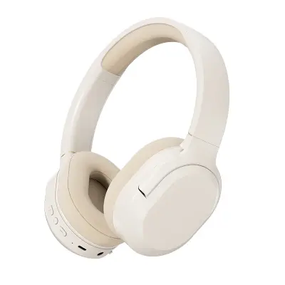 Brezžične Bluetooth slušalke DR-86 White