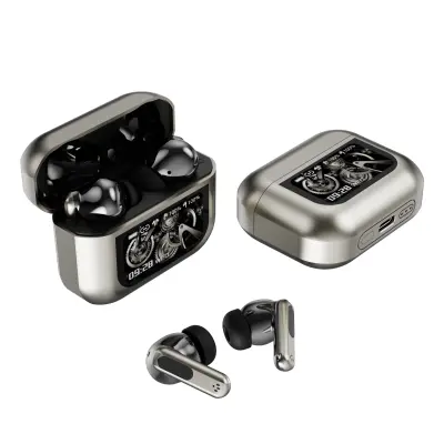 Brezžične slušalke X30 Bluetooth 6.0 z ANC in ENC ter dolgotrajno baterijo Gold