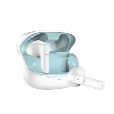 Brezžične Bluetooth slušalke Y91 z ENC za zmanjševanje hrupa White