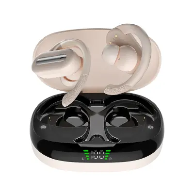 Bluetooth slušalke SP36 - Brezžična športna oblika Beige