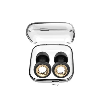 Kakovostni ušesni čepki za zmanjševanje hrupa - Križni merilnik S2 Black&Gold