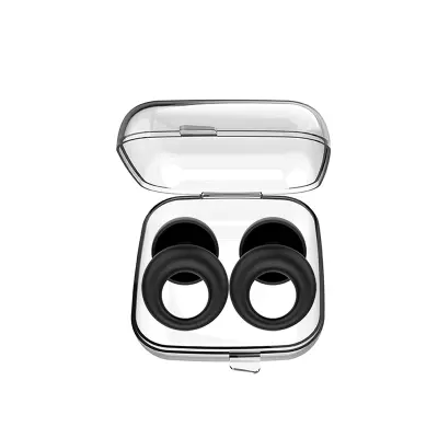 Ušesni čepki za odpravljanje hrupa v obliki lune Black