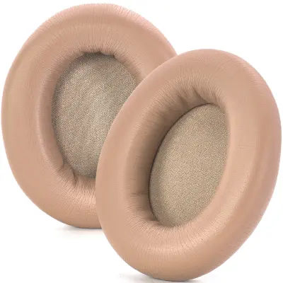 Zamenjava/Združljivi Deli - Usnjeni Naušesniki za Beats Studio Pro - 2 Kosa Brown