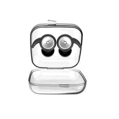 Ušesni čepki za odpravljanje hrupa Black + Silver