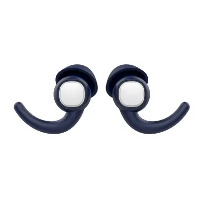 Silikonski ušesni čepki za odpravljanje hrupa - udobni in za večkratno uporabo DarkBlue