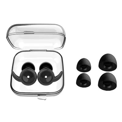 Ušesni čepki za odpravljanje hrupa Black