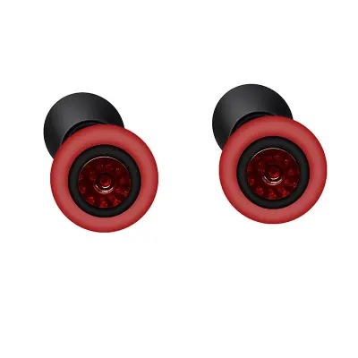 Silikonski ušesni čepki za zmanjševanje hrupa z notranjim filtriranjem