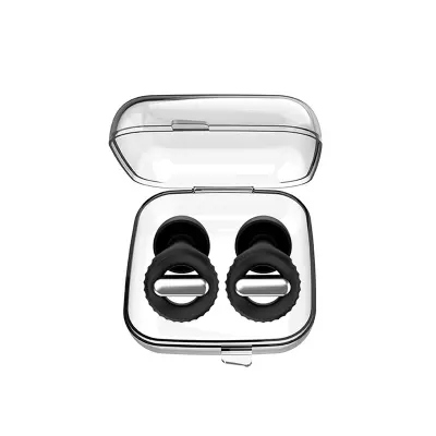 Ušesni čepki za odpravljanje hrupa Black + Silver