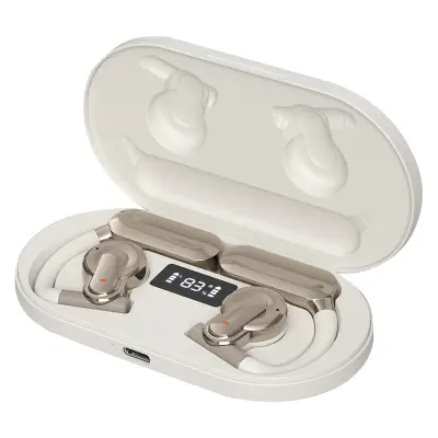 Globoko vesoljsko sive Bluetooth slušalke - QH-008 Standard White