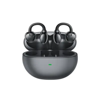 Udobne ušesne slušalke Bluetooth 5.4 z dolgotrajno baterijo Blue