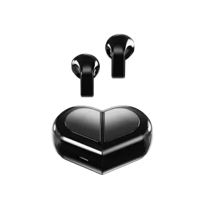 V5.4 Bluetooth 5.4 Slušalke z Ohišjem za Polnjenje - Čip AB5756c Black