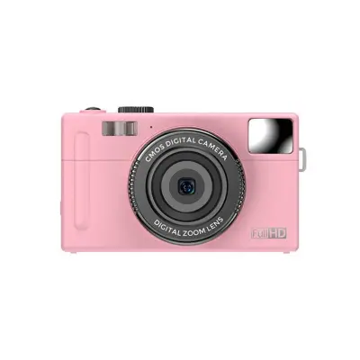 24MP Digitalni Fotoaparat s 16x Zoomom, 1080P Video & 3.0" LCD Zaslon Pink