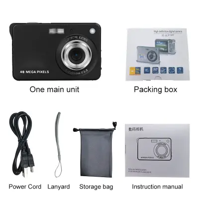 Ujemite spomine s kompaktnim digitalnim fotoaparatom K09 Black