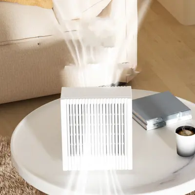 Kompaktni čistilec zraka za dom in avto - bel, prenosen