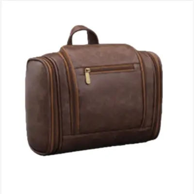 Zložljiva moška toaletna torbica za obešanje - Velika vodoodporna potovalna torbica coffee