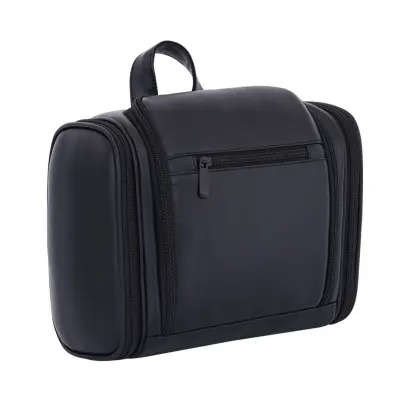 Zložljiva moška toaletna torbica za obešanje - Velika vodoodporna potovalna torbica Black