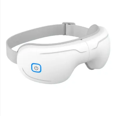 Masažer za oči z vibriranjem in toploto z glasbo in glasovnim prenosom