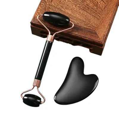 Masažer za sprostitev obraza in telesa Black