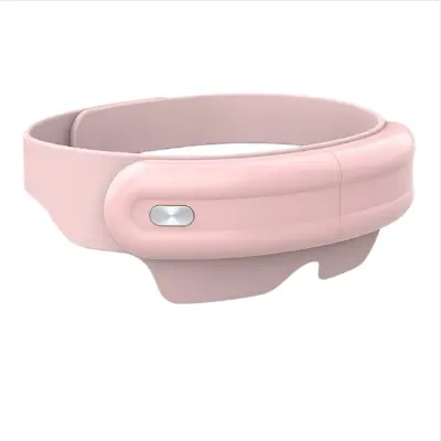 Masažer za oči z zračnim tlakom, vibracijami, toploto in Bluetooth povezavo Pink