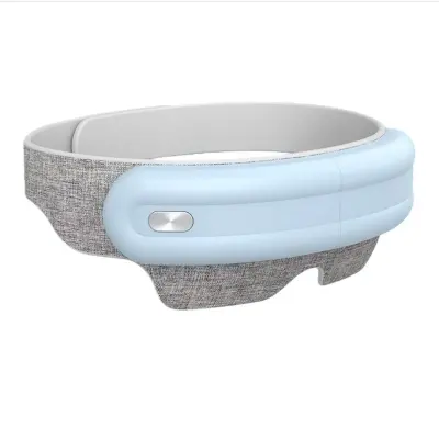 Integriran masažer za glavo in oči z zračnim pritiskom, vibracijo in toploto Blue