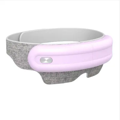 Integriran masažer za glavo in oči z zračnim pritiskom, vibracijo in toploto Purple