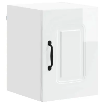 vidaXL Kuhinjski element Kalmar Visok sijaj bela 30 x 31 x 40 cm