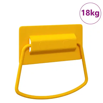 vidaXL Ročaji za kabinete Gorčična 85 x 45 mm Kovina