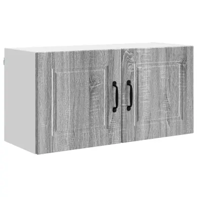 vidaXL Kuhinjski element Siva Sonoma 80 x 31 x 40 cm Konstruiran les