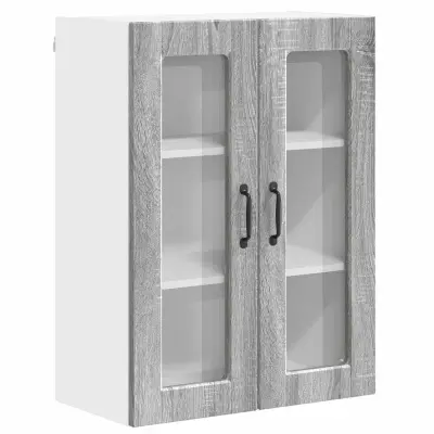 vidaXL Kuhinjski element Siva Sonoma 60 x 31 x 80 cm Konstruiran les