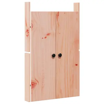 vidaXL Kuhinjska vrata Rjava 50 x 9 x 82 cm polno douglasovo drvo