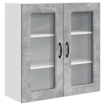 vidaXL Kuhinjski element Kalmar Betonsko siva 80 x 31 x 80 cm