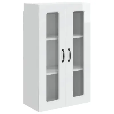 vidaXL Kuhinjski element Kalmar Visok sijaj bela 60 x 31 x 100 cm