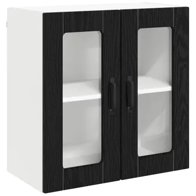 vidaXL Kuhinjski element z vrati Črna Orehovina 60 x 31 x 60 cm