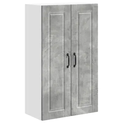 vidaXL Kuhinjski element s polico Betonsko siva 60 x 31 x 100 cm