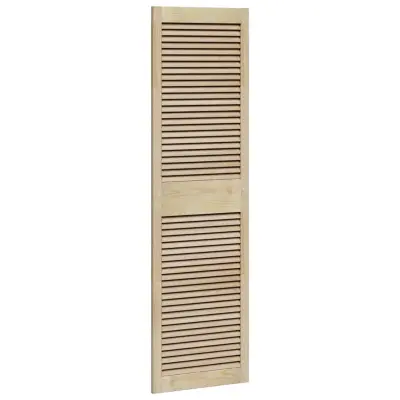 vidaXL Vrata omare Naravna 170 x 2,1 x 49,5 cm Masivno borovo les