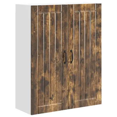 vidaXL Kuhinjski element Dimljeni oreh 80 x 31 x 100 cm